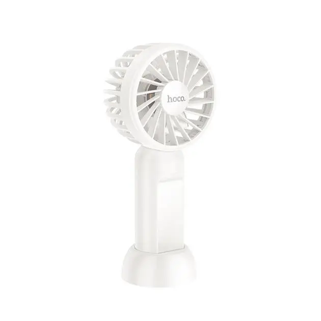 1_KMGilkw2b.webp Hoco HX60 Nimble Portable Rechargeable Fan - Image 1