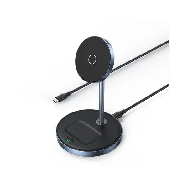 CD317-90668-600x600-1.webp UGREEN 90668 2-in-1 Magnetic Wireless Charging Stand - Image 1