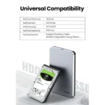 UGREEN 70498 CM238 USB 3.0 to 2.5-Inch SATA Hard Drive Enclosure - Image 2