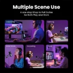 UGREEN CM769 24-bit/96kHz RGB Cardioid Condenser USB Desktop Microphone (35629) - Image 3