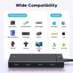 UGREEN 55334 CM806 USB-C to 4-Port USB-C 3.2 Gen 2 Hub with PD Power - Image 3