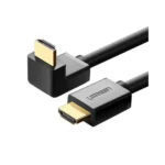 UGREEN HD103 (10173) High-Speed HDMI 2.0 Male to Male Right Angle 90 Degree Cable (2m) - Black
