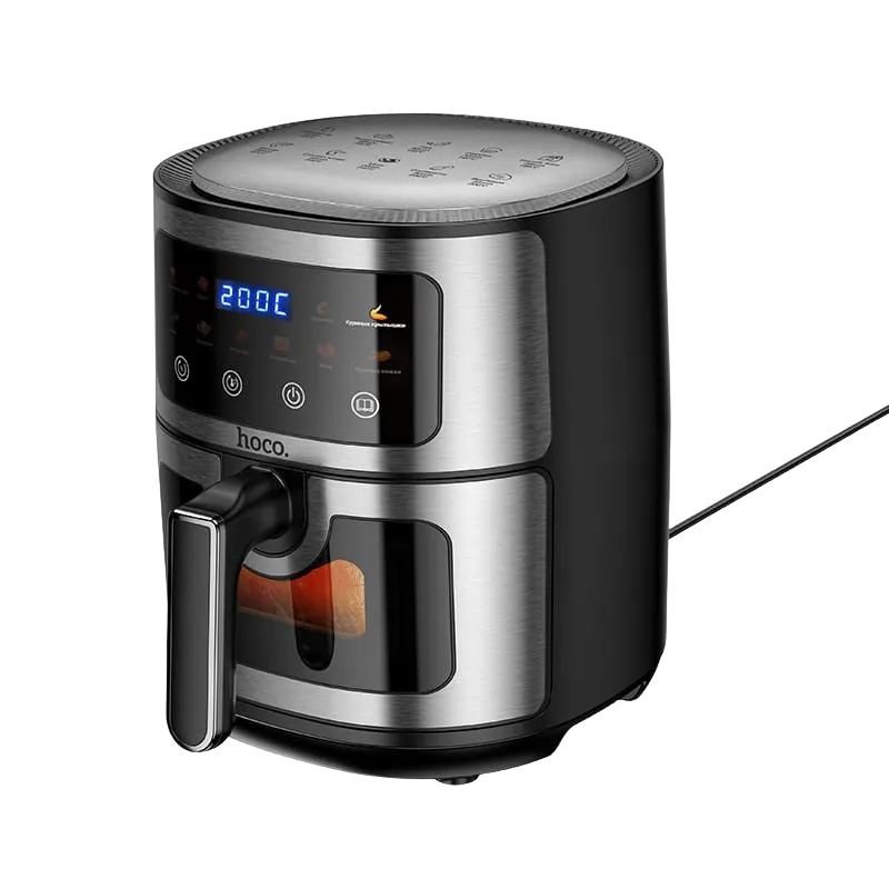 HOCO-HE26-8L-Air-Fryer-with-360°-Heat-Circulation.jpg HOCO HE26 8L Air Fryer with 360° Heat Circulation - Image 1