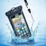 UGREEN 45181 Waterproof Phone Pouch (Black) with Secure Double Lock Seal - Image 2