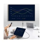 UGREEN MM137 (70694) DisplayPort Male to HDMI Female 4K 60Hz Adapter (25cm) - Black - Image 2