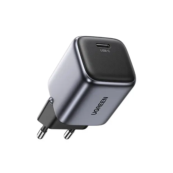 UGREEN-CD318-90664-NEXODE-mini-USB-C-20W-GAN-Fast-Charger-600x600-1.webp UGREEN 90664 Nexode mini 20W Charger EU - Image 1