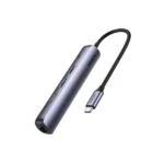 UGREEN CM418 (10919) USB-C to 2*USB 3.0+HDMI+RJ45 Ethernet Adapter+PD (Space Gray)