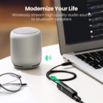 UGREEN 40761 Wireless Bluetooth 5.0 Audio Transmitter with 3.5mm Male Cable - Image 5