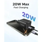 UGREEN X512 (55553) 20W USB-C GaN Fast Charger EU Black - Image 4