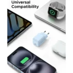 UGREEN X512 (55555) 20W USB-C GaN Fast Charger EU Blue - Image 3