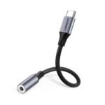 UGREEN AV142 (30632) USB Type C to 3.5mm Female Audio Cable 10cm (Gray) - Image 2