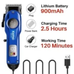 Kemei KM-234 Professional Rechargeable Hair and Beard Trimmer - Image 6