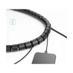UGREEN 30820 25mm 5m Cable Organizer Tube - Black - Image 3