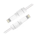 UGREEN 40705 LP122 Silicone Charging Cable Protector - White - Image 2