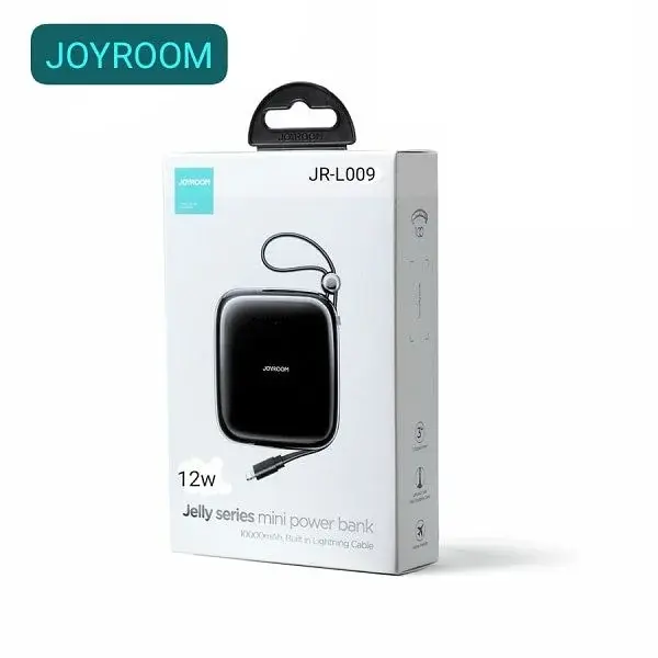 product_10608_main.webp Joyroom JR-L009 Cutie Series 12W 10000mAh Smart Power Bank with Kickstand - Image 1