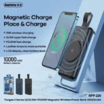 REMAX RPP-226 22.5W QC+PD 10000mAh Magnetic Wireless Fast Charging Power Bank - Image 2