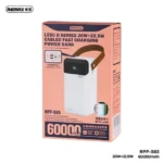 Remax RPP-565 Lango Series 22.5W 60000mAh Fast Charging Power Bank with LED Light - Image 2