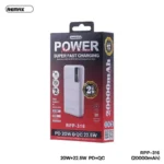 Remax RPP-316 Noah Series 22.5W 20000mAh PD20W+QC Fast Charging Power Bank - Image 2