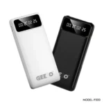 GEEOO P300 Quick Charging 10000mAh Power Bank with Attached Cables & LED Display - Image 2