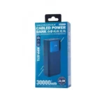 Remax RPP-571 22.5W QC3.0 + 20W PD 30000mAh Fast Charging Power Bank with Built-in Dual Cables - Image 2