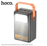 HOCO J110A Powerful PD65W 60000mAh Power Bank with Camping LED Light - Image 2