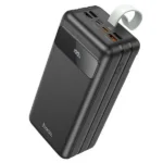 Hoco J86B Electric 22.5W 60000mAh Power Bank with LED Desk Lamp & Leather Strap
