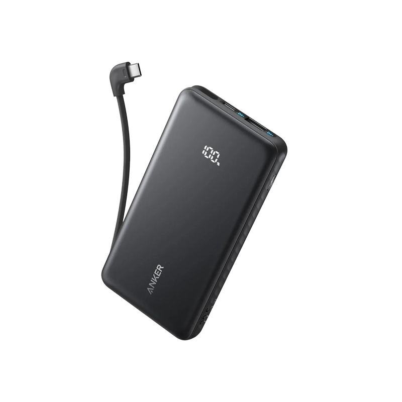 product_1782023979_6a37872b8001b.webp Anker Zolo A110D 22.5W Power Bank with Built-in USB-C Cable - 10000mAh - Image 1