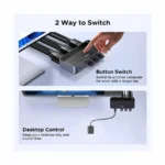 UGREEN 55851 Dual Monitor DisplayPort KVM Switch (2 Computers, 2 Monitors) - Image 5